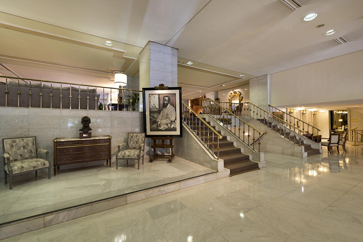 Hotel Miguel Angel Madrid Dış mekan fotoğraf The lobby of the hotel