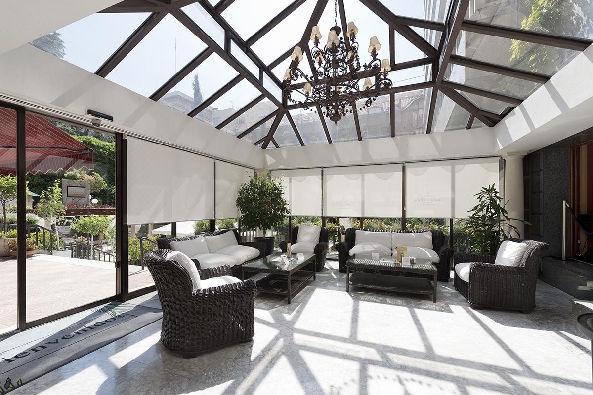Hotel Miguel Angel Madrid Dış mekan fotoğraf Interior of a conservatory