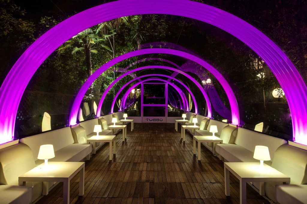 Hotel Miguel Angel Madrid Konforlar fotoğraf The interior of the nightclub